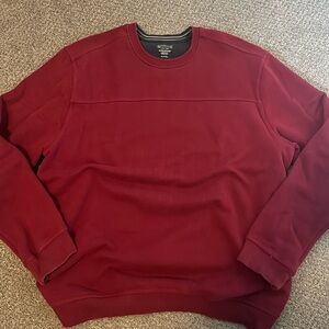 Arrow Men's Rich Red Crewneck Sweater